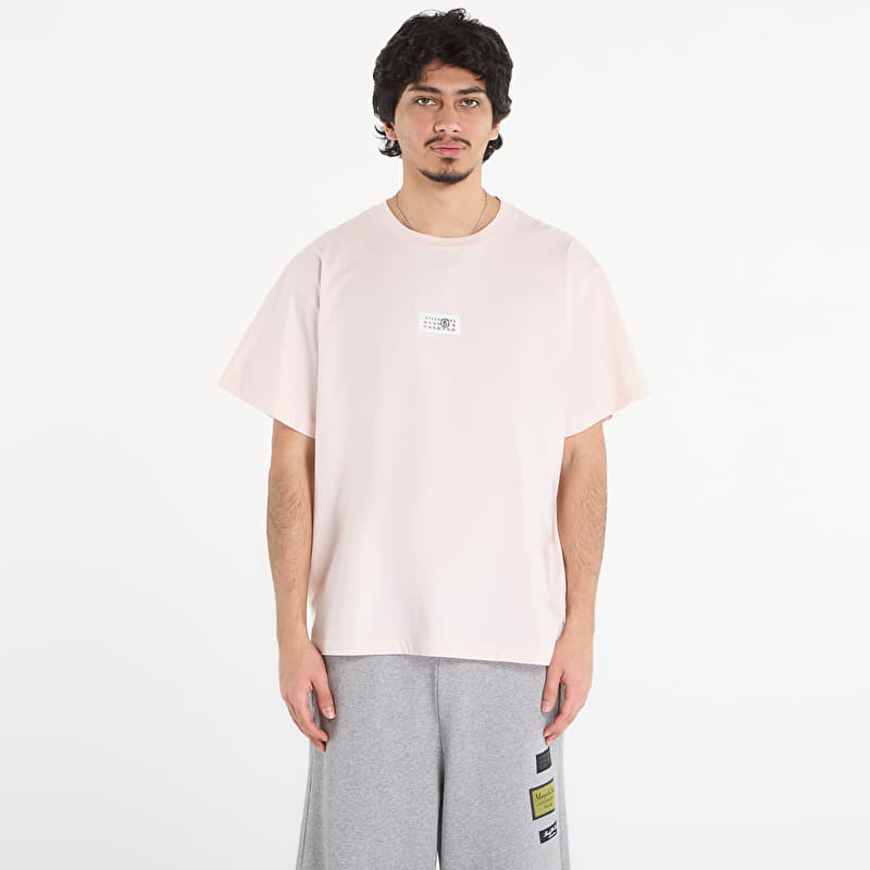 Tričko MM6 T-Shirt Light Blue/ Pink/ White