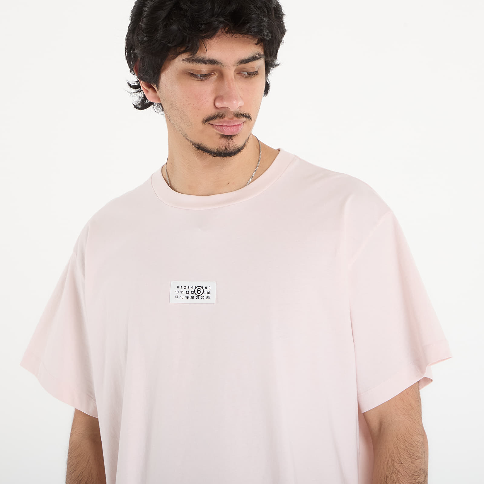 Camisetas MM6 T-Shirt Light Blue/ Pink/ White