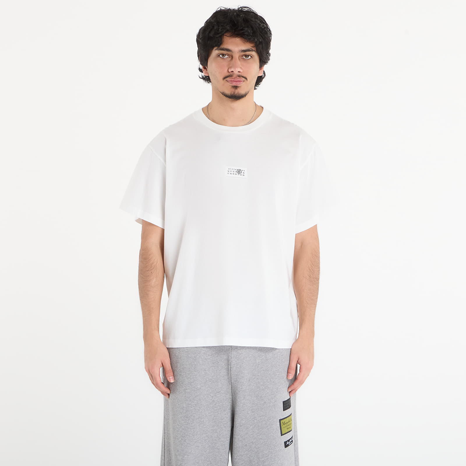 Тениска MM6 T-Shirt Off White S