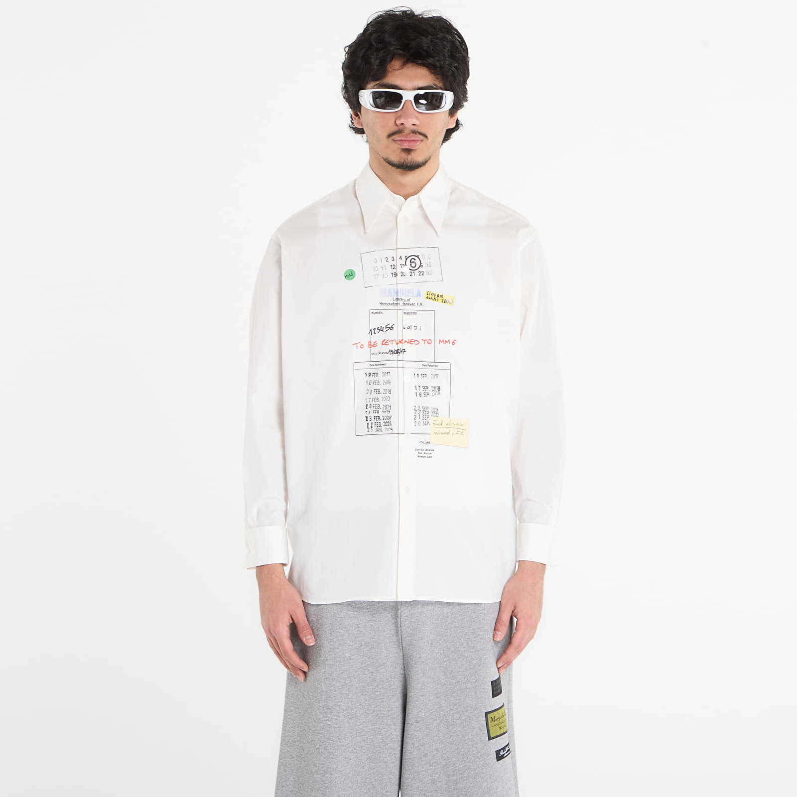 Krekli MM6 Shirt Off White