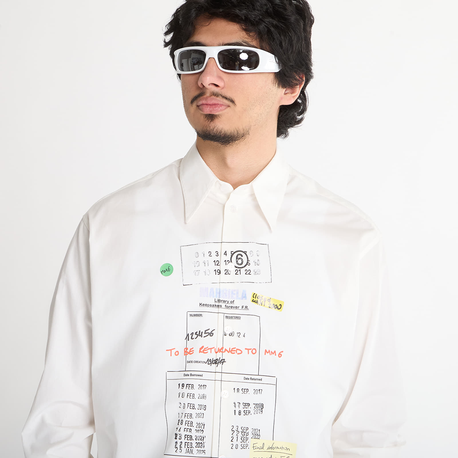 Krekli MM6 Shirt Off White