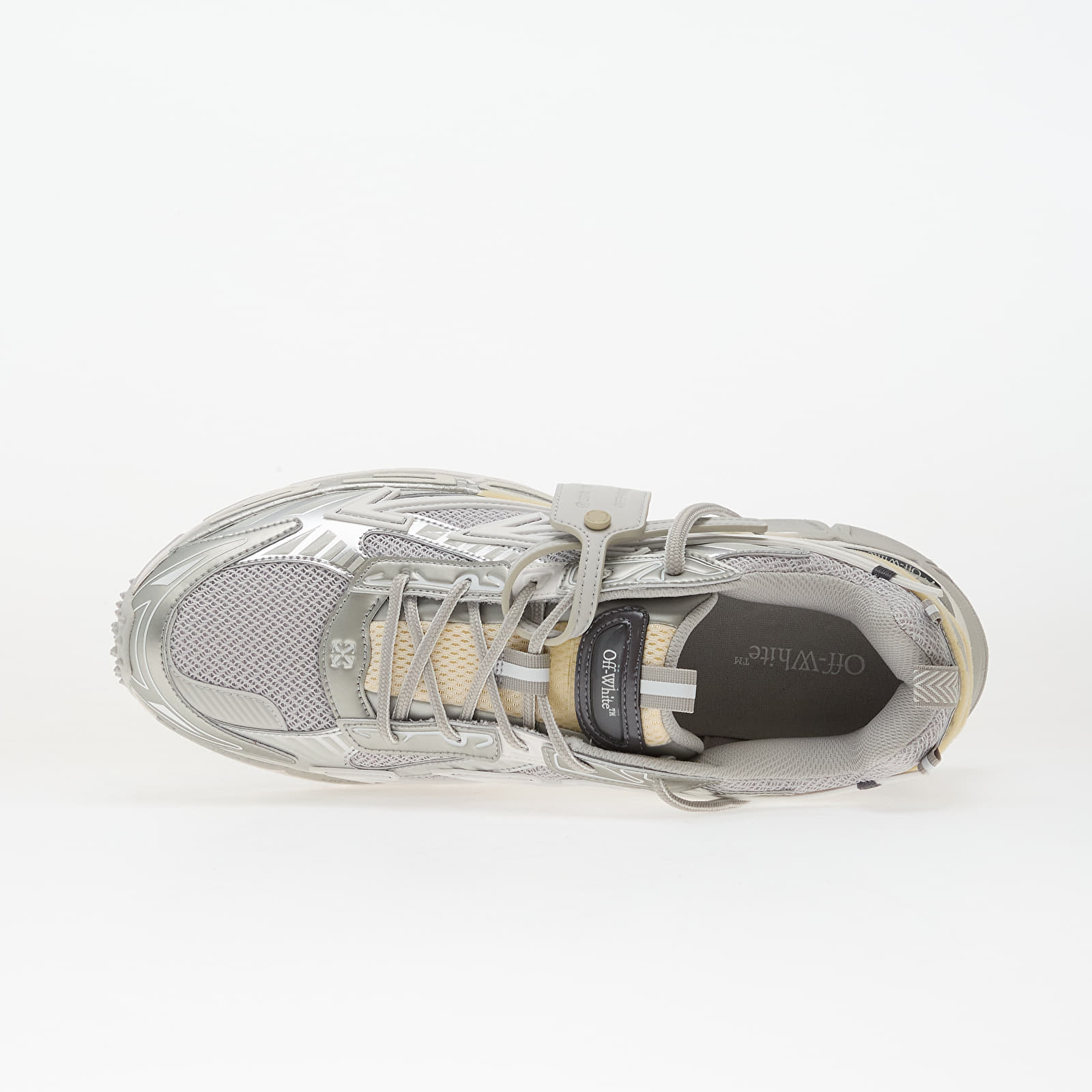 Muške tenisice Off-White Ow Be Right Back Mesh Grey/ Silver