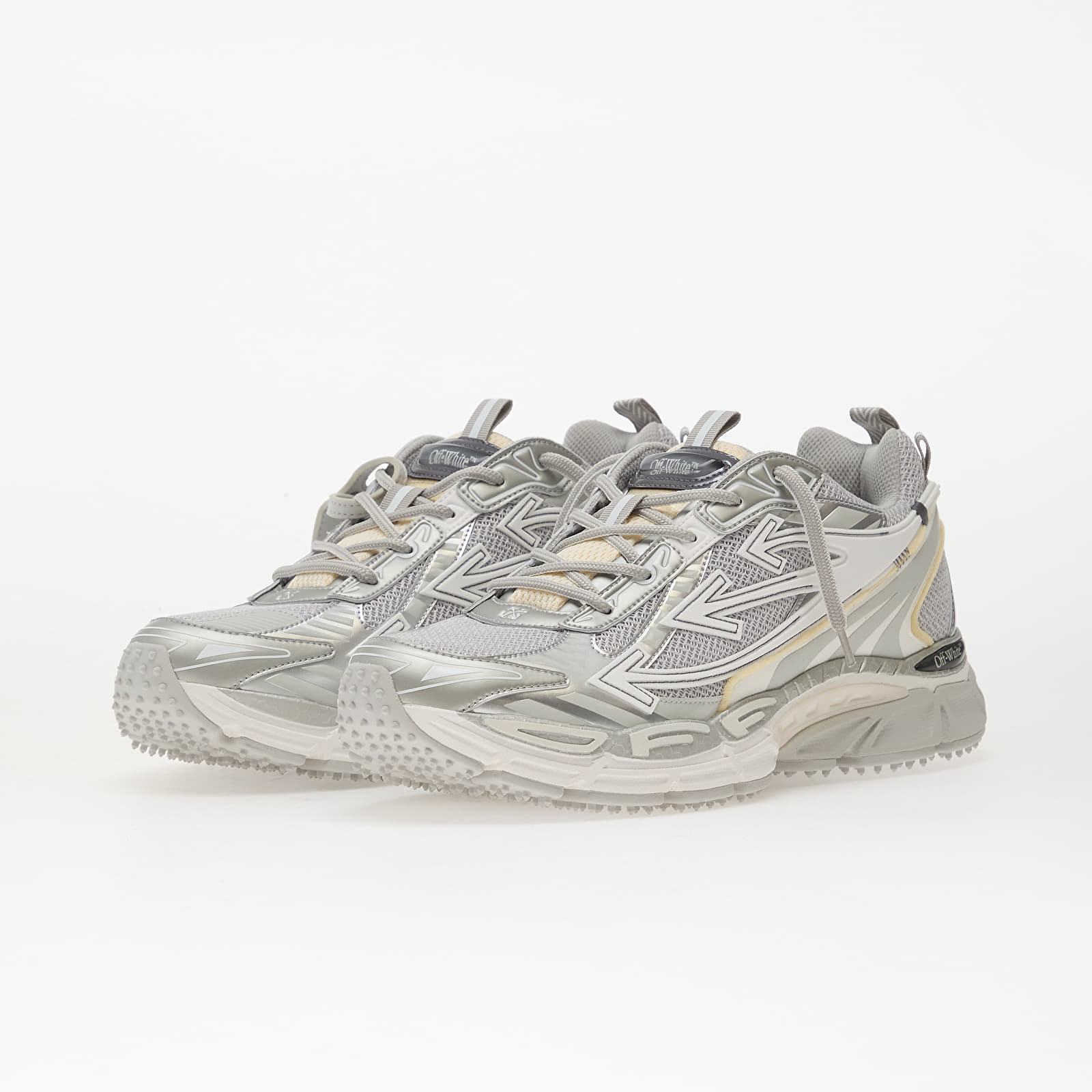 Muške tenisice Off-White Ow Be Right Back Mesh Grey/ Silver