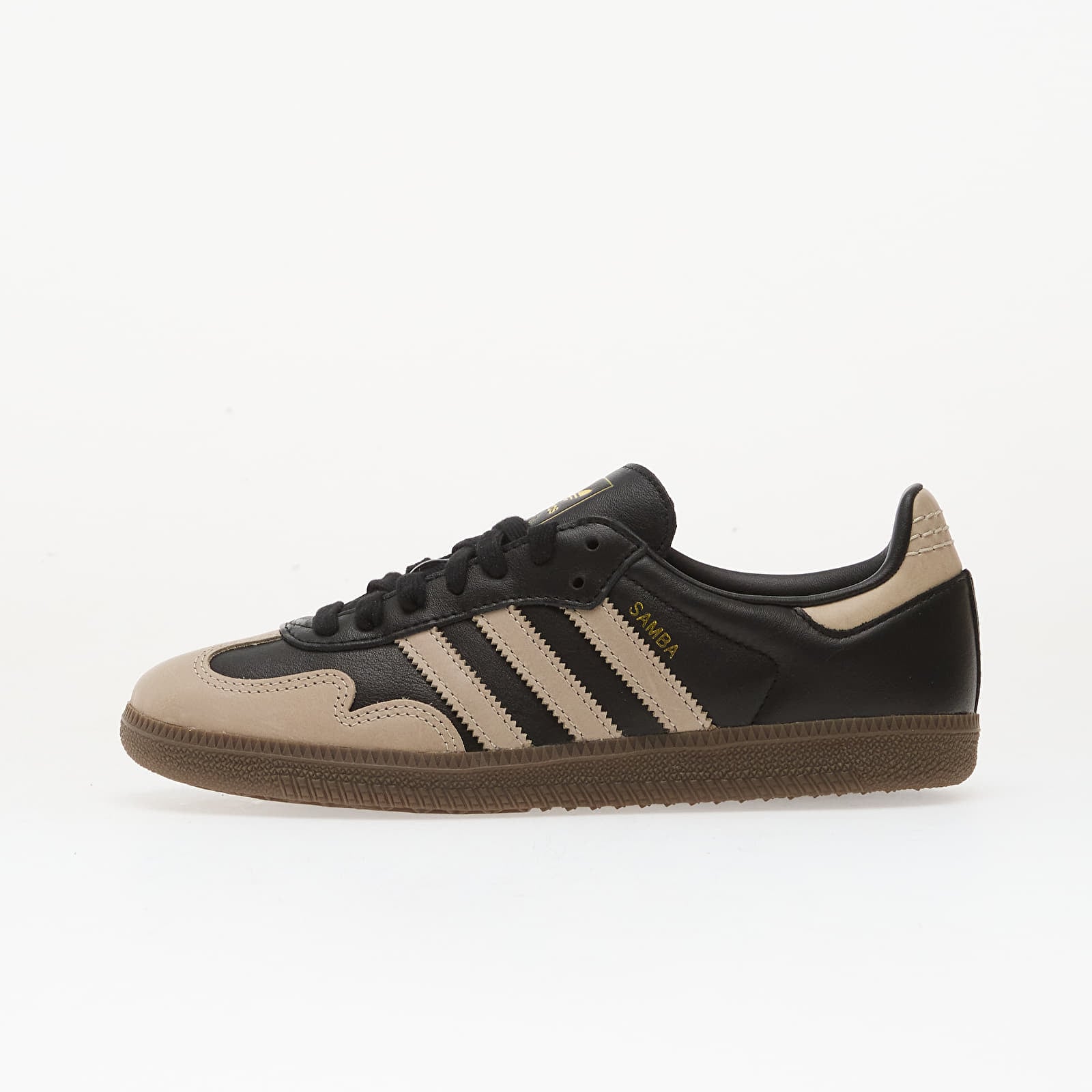 Buty damskie adidas Samba Og W Core Black/ Wonder Beige/ Gold Metallic