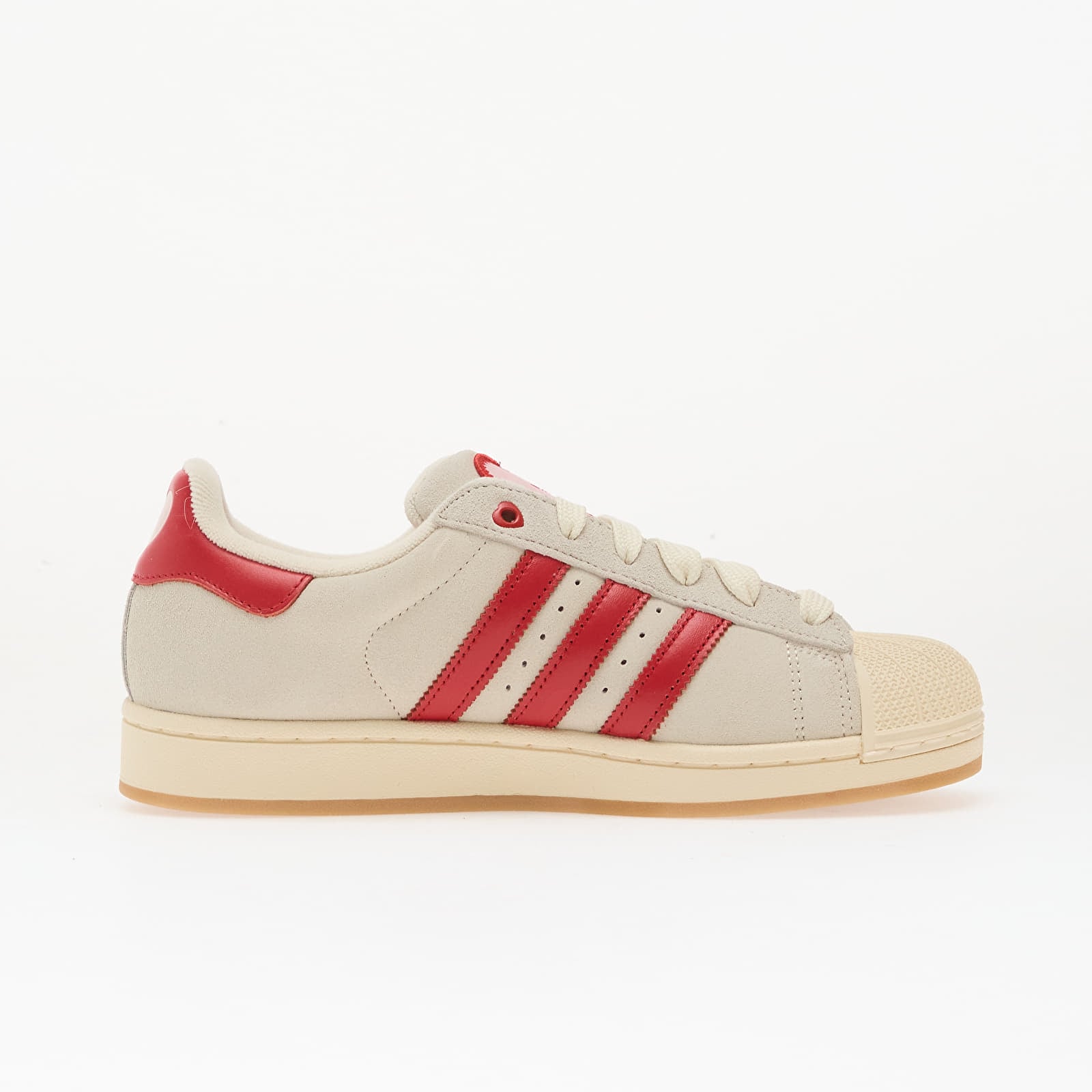 Ženske tenisice adidas Superstar II W Crew White/ Better Scarlet/ Sanpin