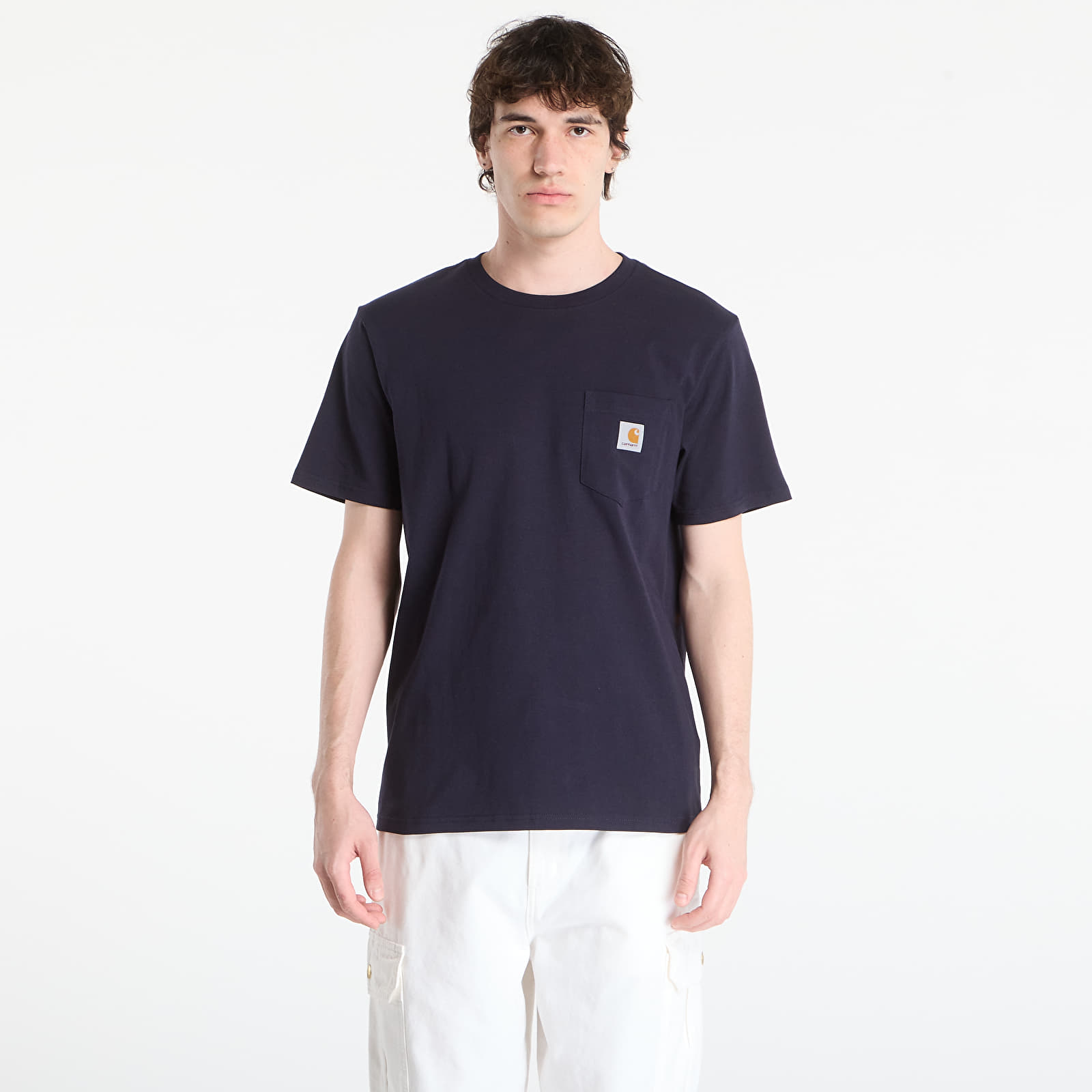 Pánská trička Carhartt WIP S/S Pocket T-Shirt Dark Navy