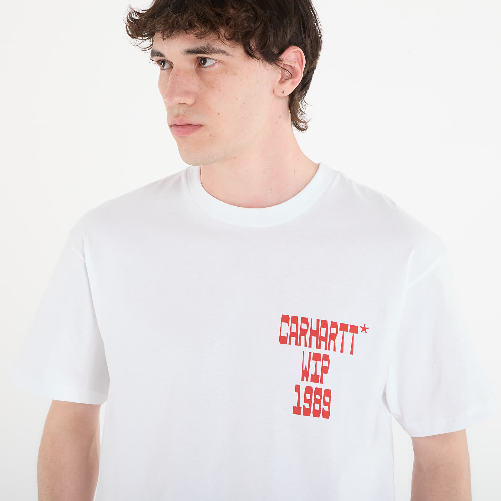 Men's T-shirts Carhartt WIP S/S Blocks T-Shirt UNISEX White