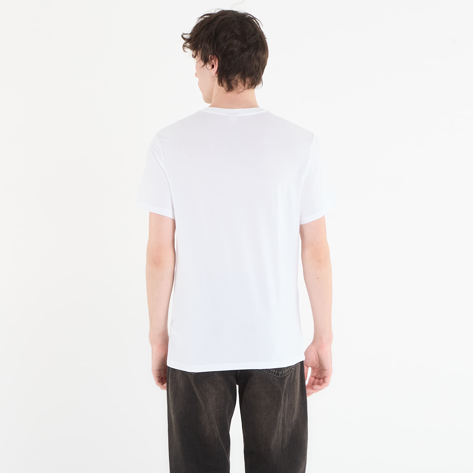 Männer T-Shirts Calvin Klein Ss Slim Stretch Cotton Crewneck Tee Bright White