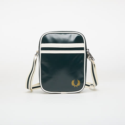 Veske FRED PERRY Classic Small Side Bag Grassroots / Ecru