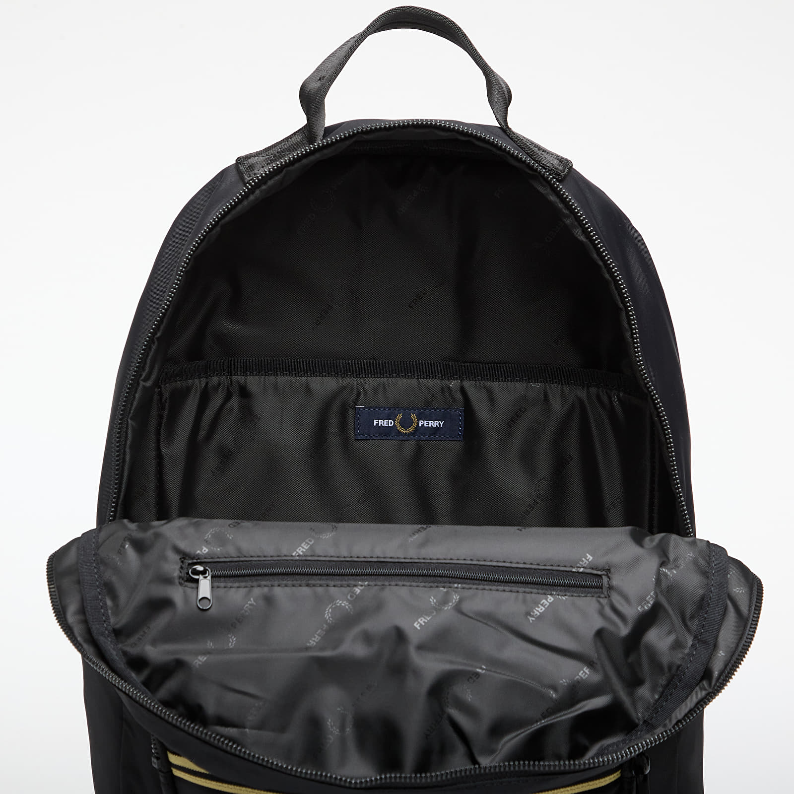 Ανδρικά σακίδια FRED PERRY Tipped Tape Backpack Black
