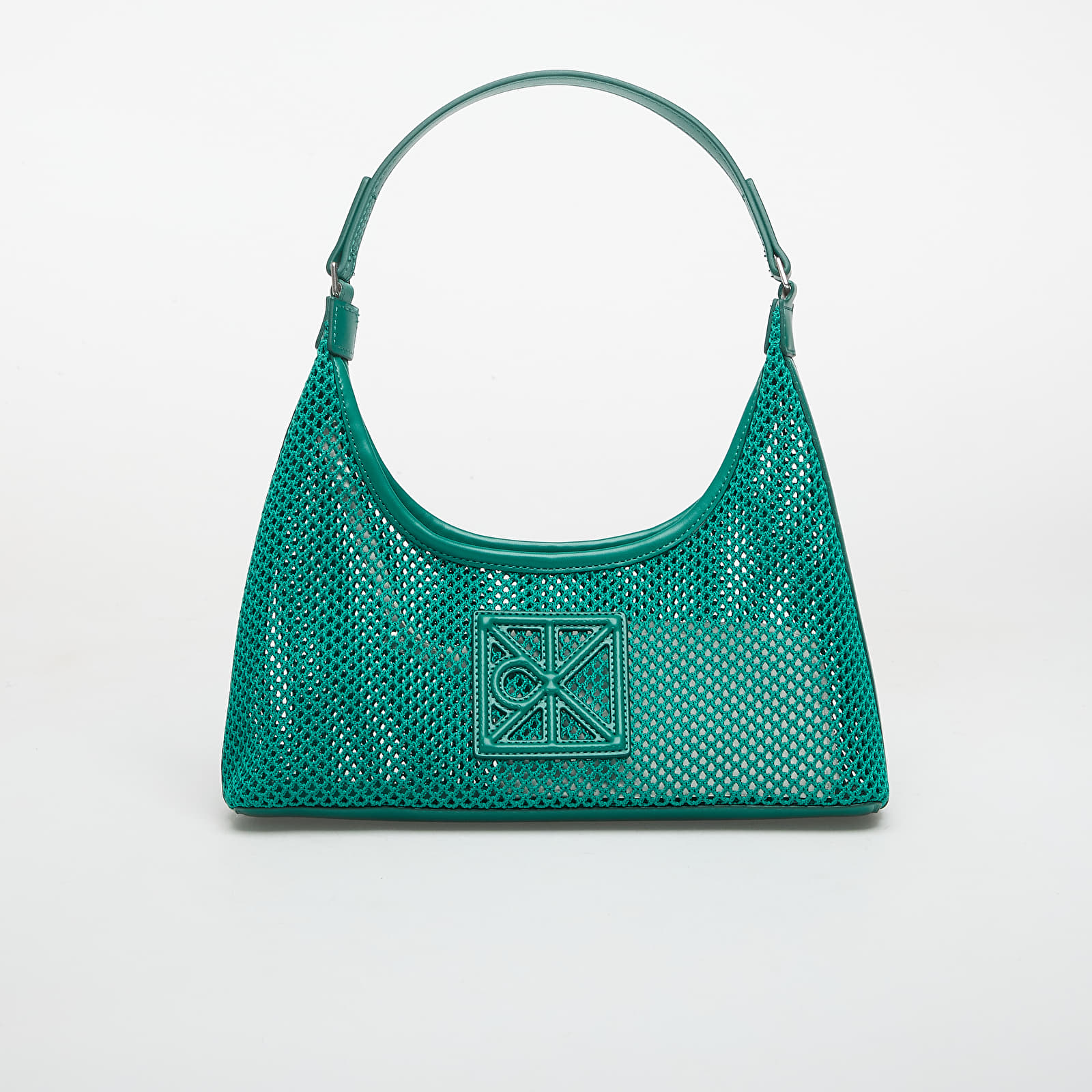 Handväskor för kvinnor Calvin Klein Emblem Mesh Shoulder Bag Enchanted Forest