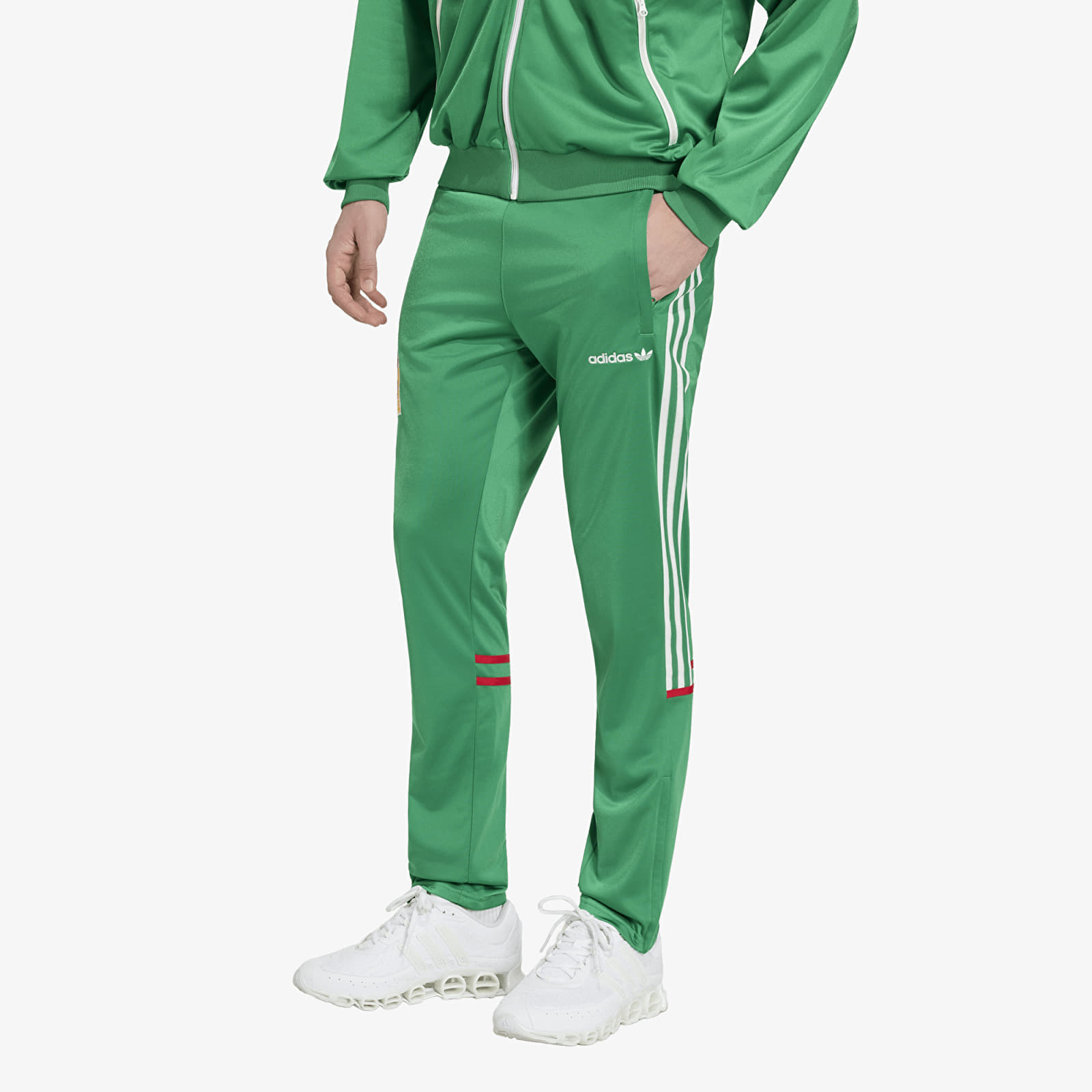 Pantaloni de trening adidas Fmf Track Pants 86 Green L