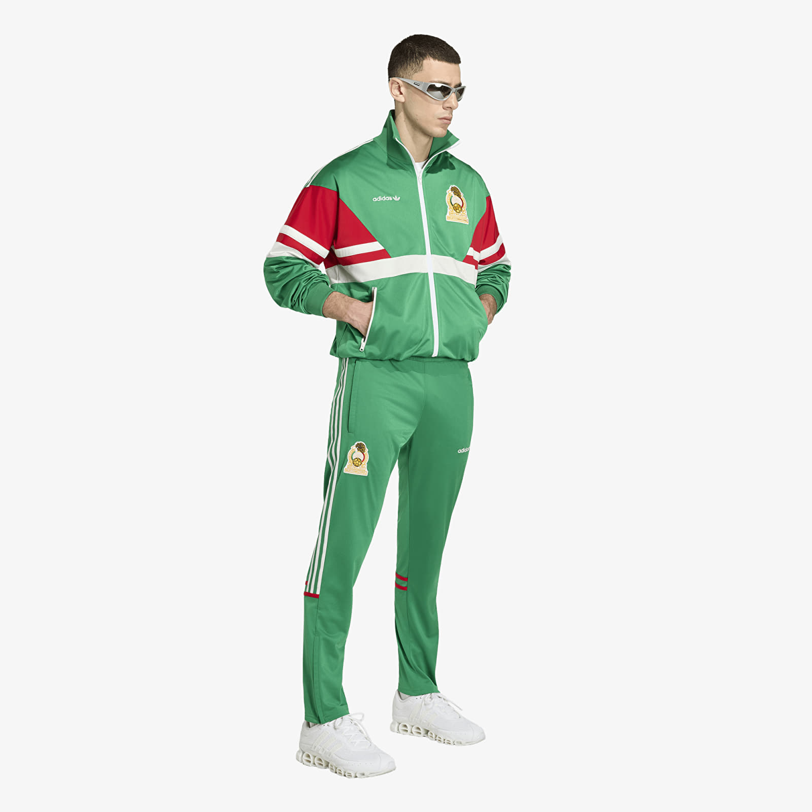Trenirka hlače  adidas Fmf Track Pants 86 Green