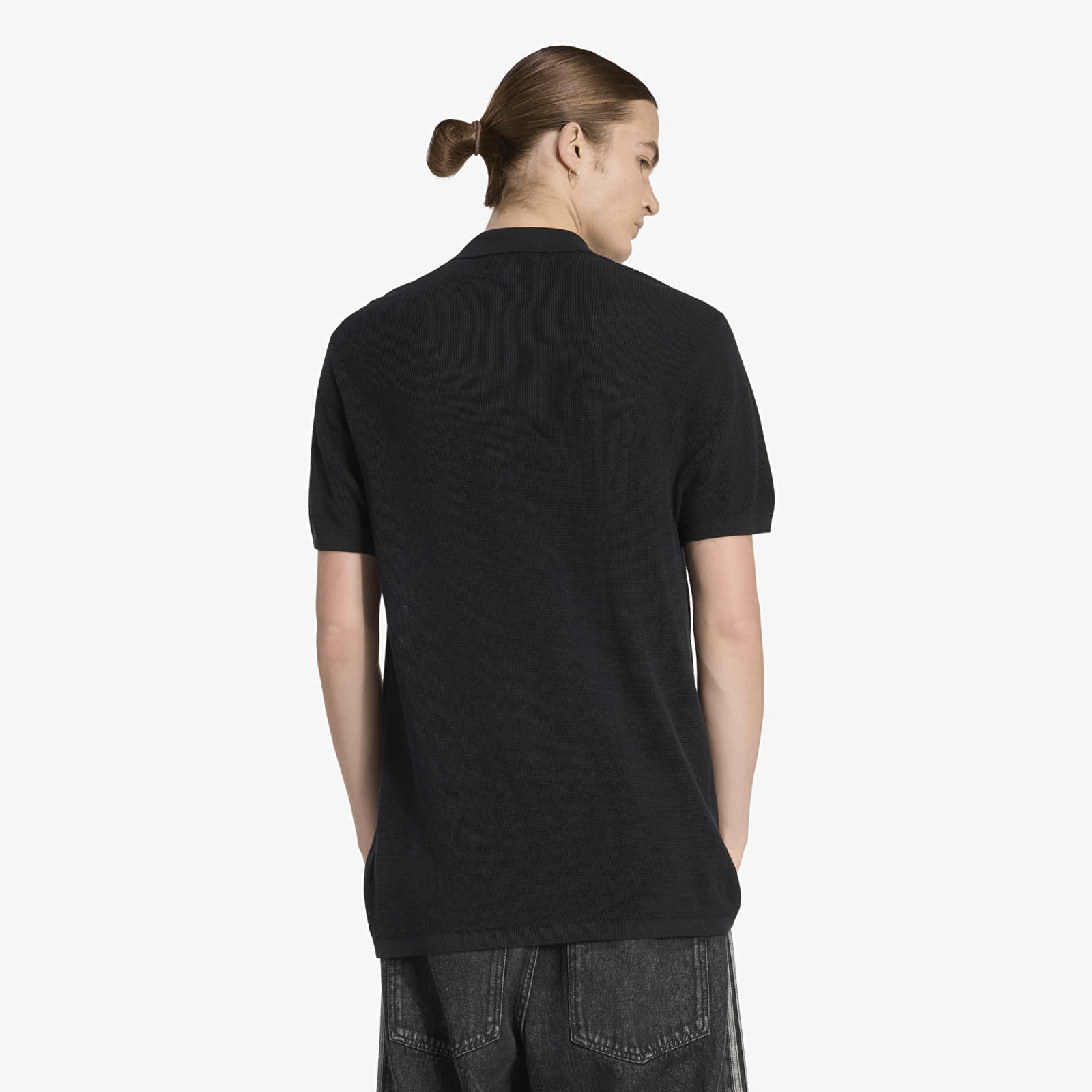 T-shirts adidas Polo Shirt Black