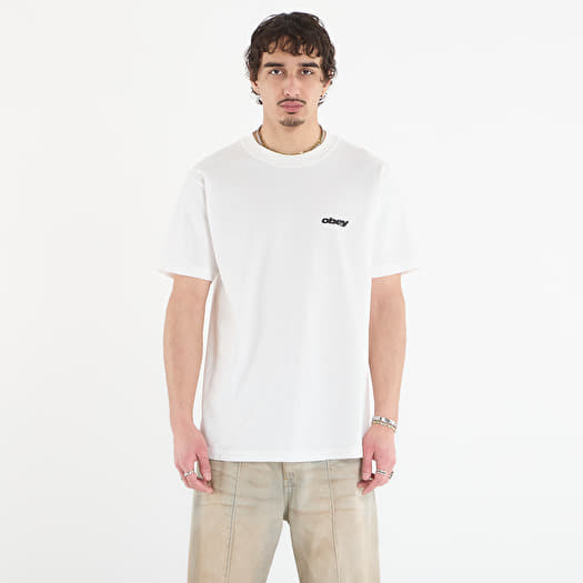 T-shirt OBEY Bounce Pigment Vintage White