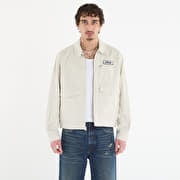 OBEY Walter Work Jacket Silver Birch Faded Wash