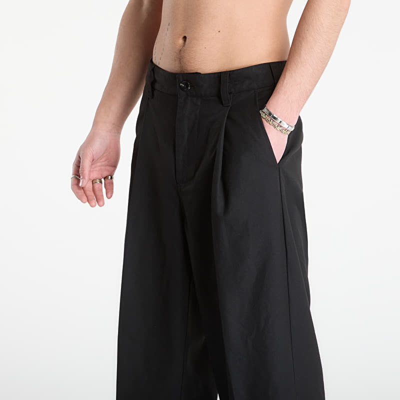 Pants OBEY Dean Pleated Pant Black (142020269-BLK) | Footshop