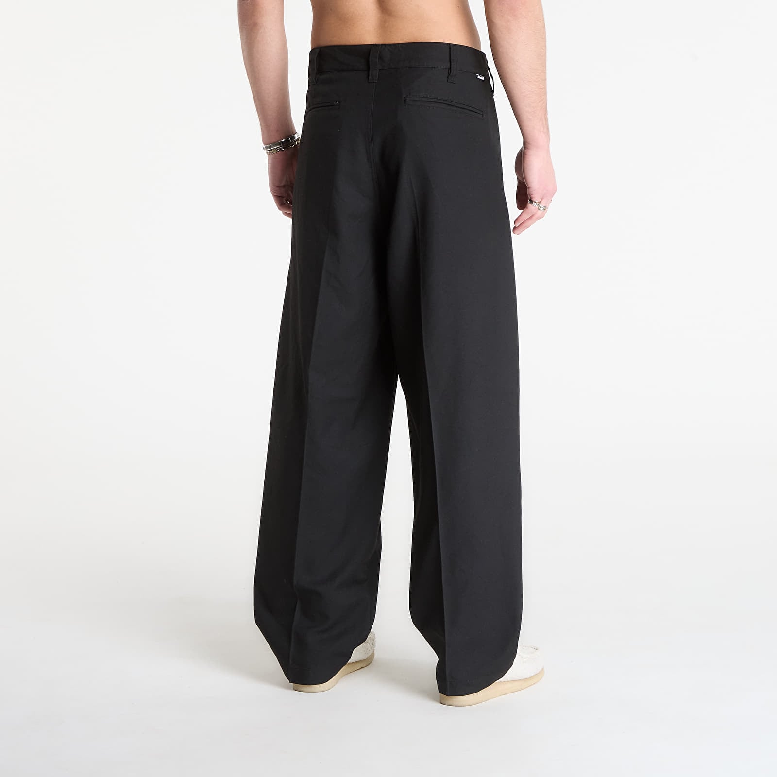 Spodnie OBEY Dean Pleated Pant Black