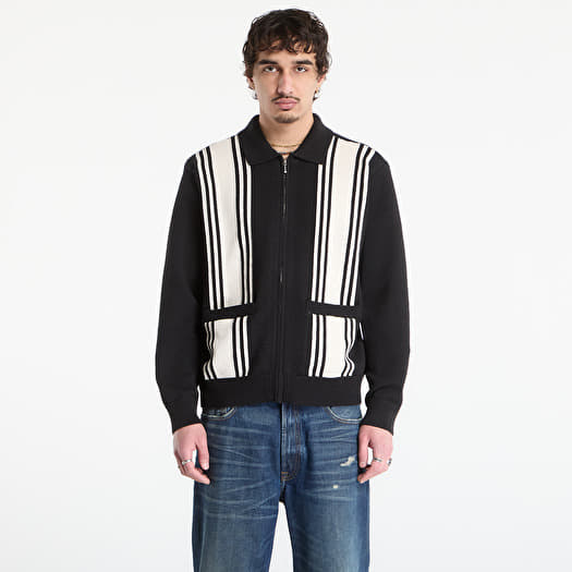Genser OBEY Matt Zip Up Sweater Black Multi