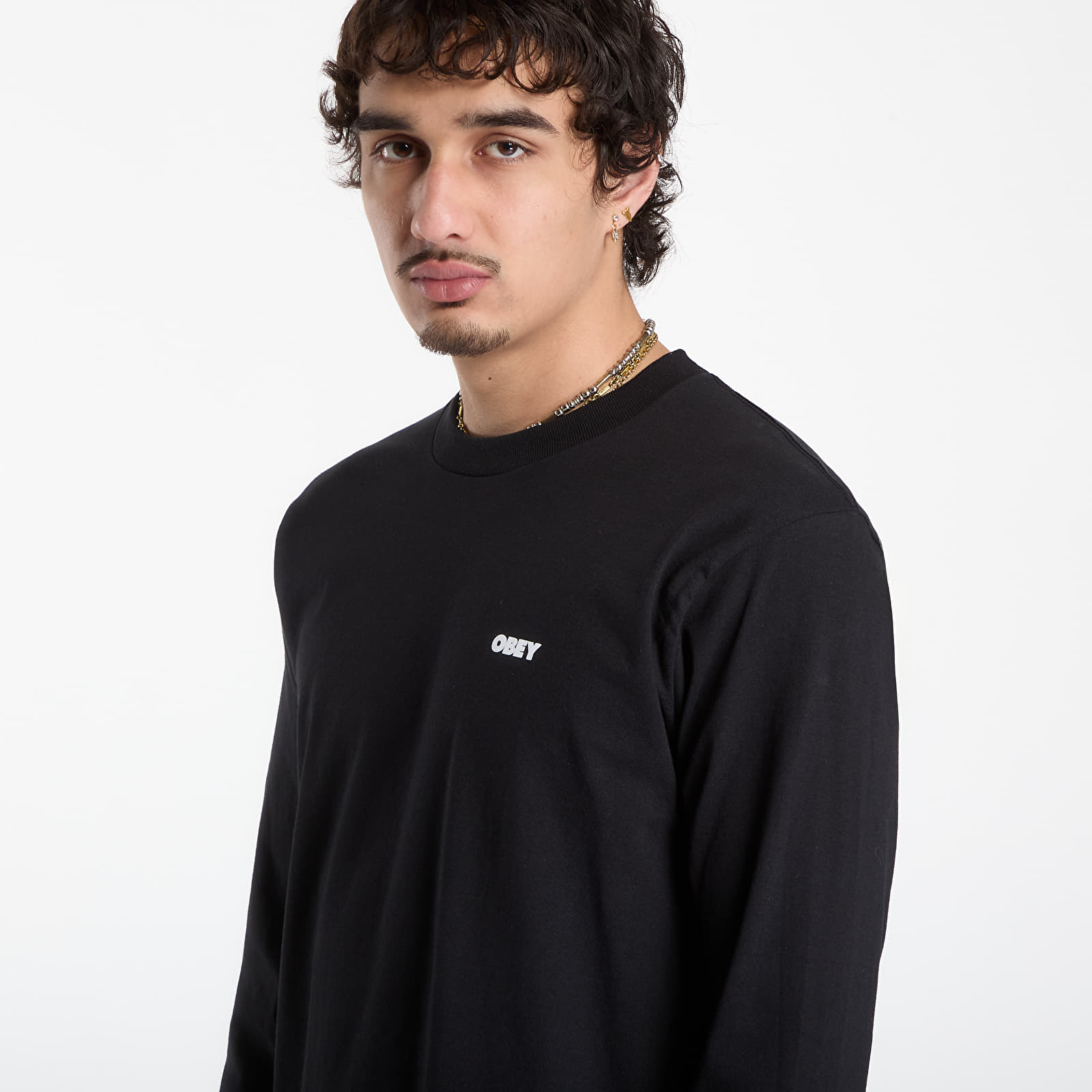 Majice i košulje OBEY The Medium Is The Message Black