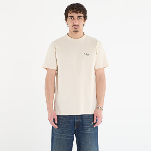 T-shirt OBEY Paper Rose Cream