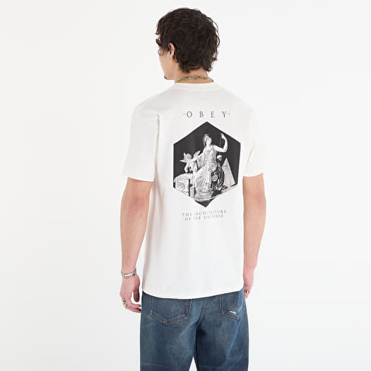 T-shirts OBEY Architecture Of The Uni Vintage White (165264332-VWH