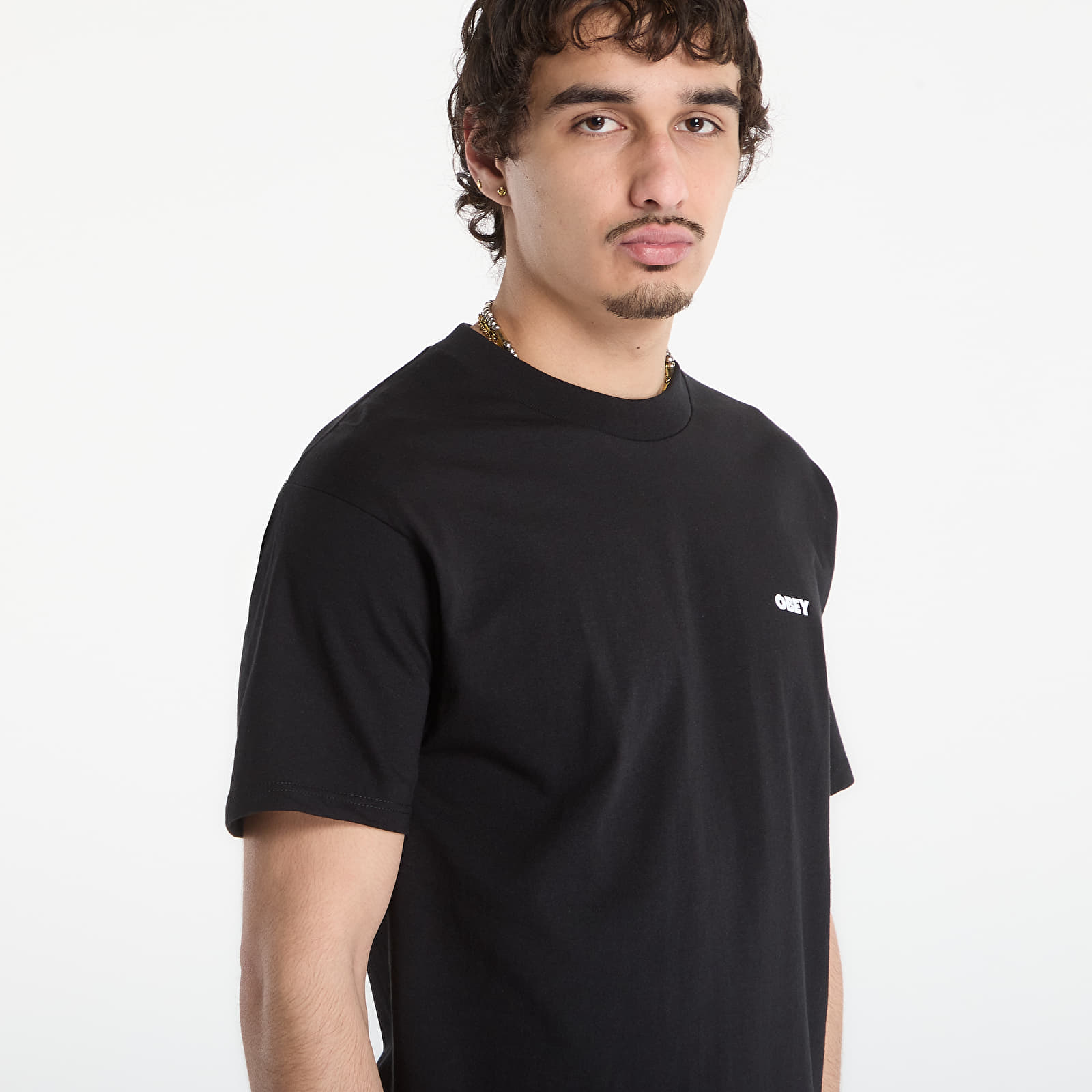 Majice i košulje OBEY The Medium Is The Message Black