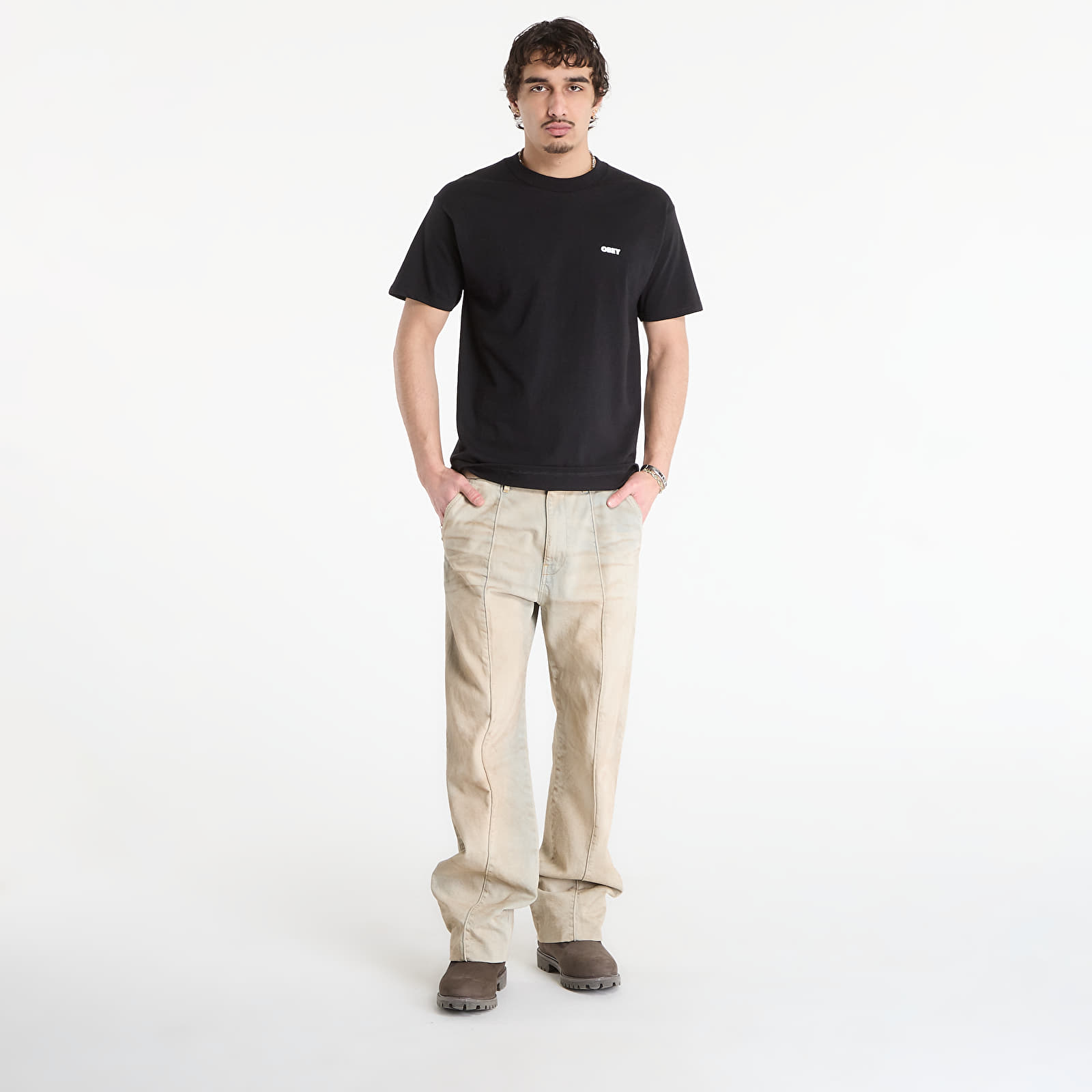 Majice i košulje OBEY The Medium Is The Message Black