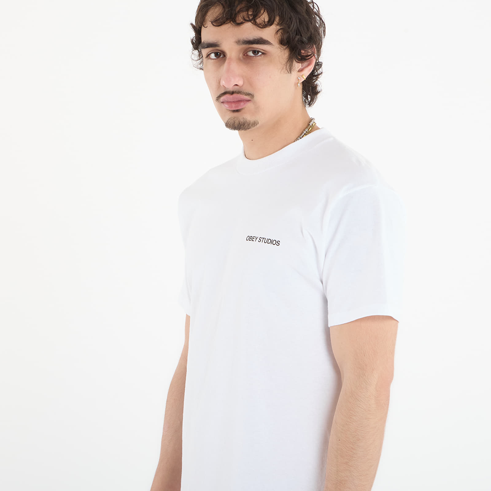 Majice i košulje OBEY Moves Of Life White