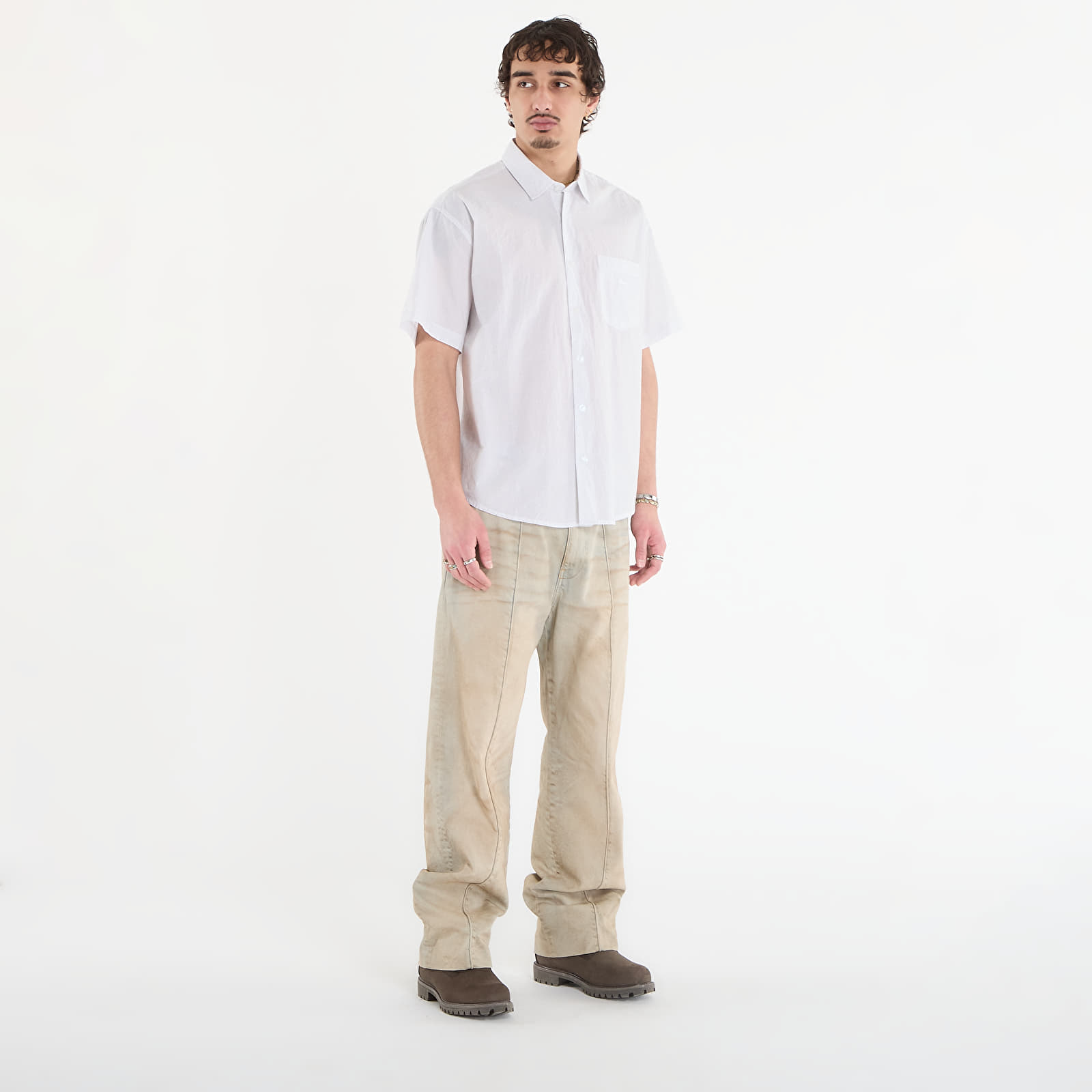 Camice OBEY Bigwig Jamie Woven White Multi