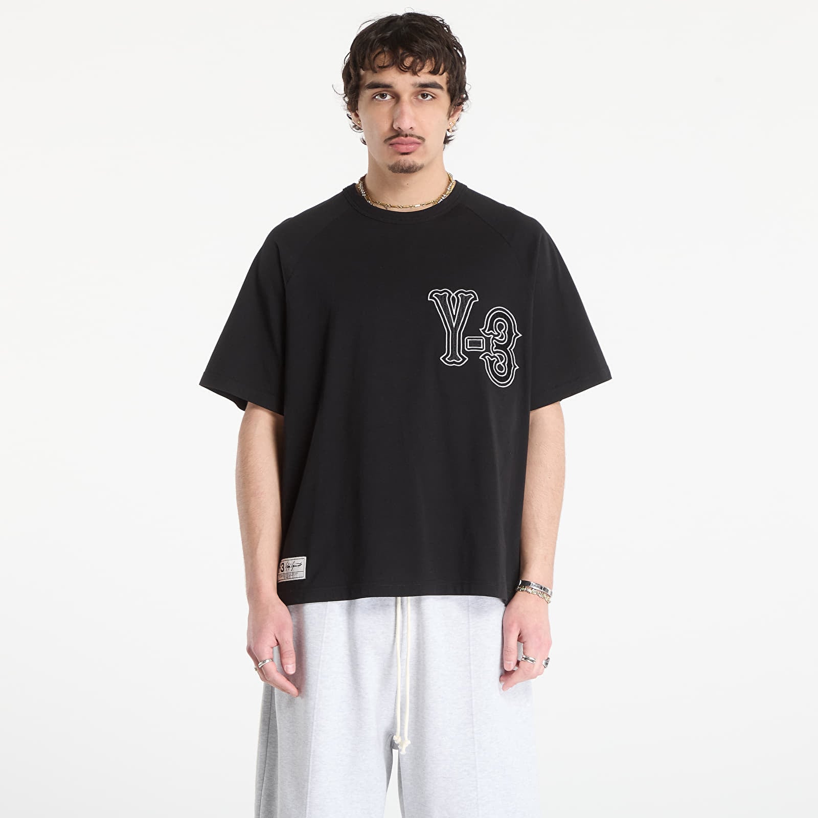 Tričká Y-3 Elite 5 Gfx Short Sleeve T-Shirt Black