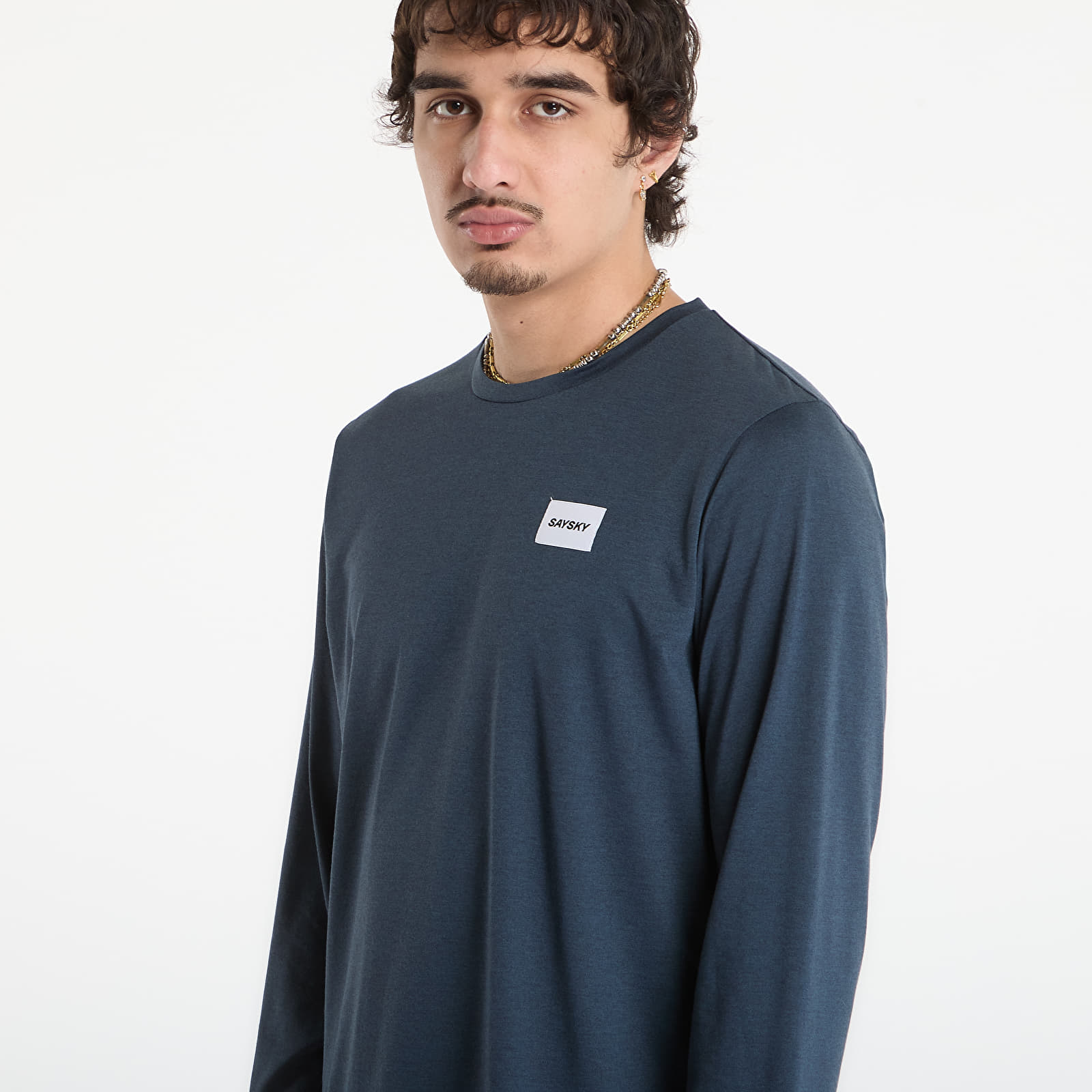 T-Shirts SAYSKY Clean Motion Long Sleeve Grey