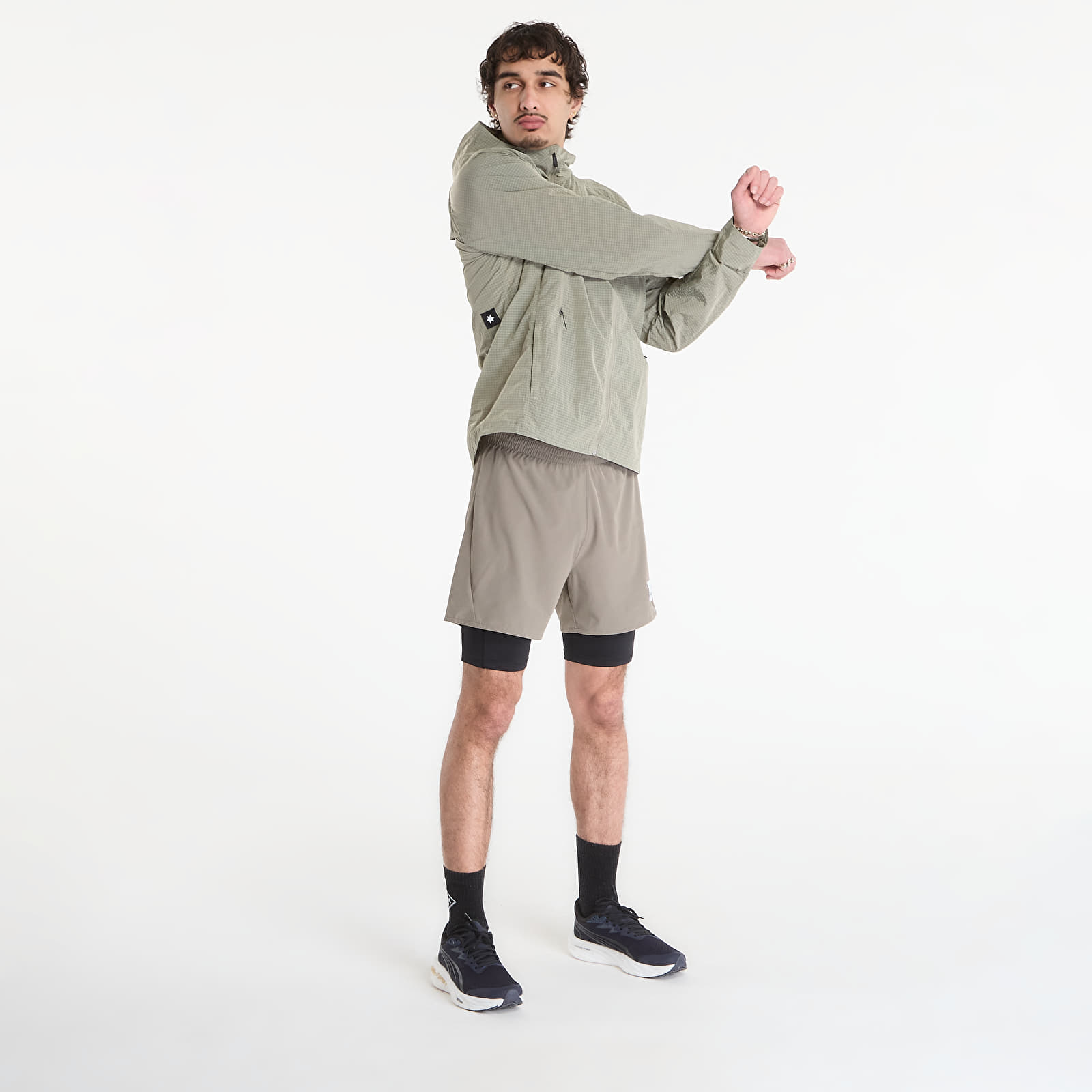 Chaquetas Coach SAYSKY Clean Pace Shield Jacket Beige