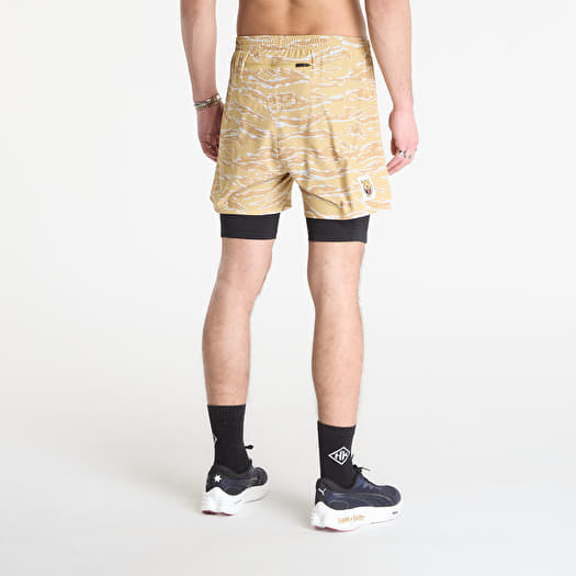 SAYSKY Tiger Pace 2 in 1 Shorts 5'' Yellow Camo | Footshop