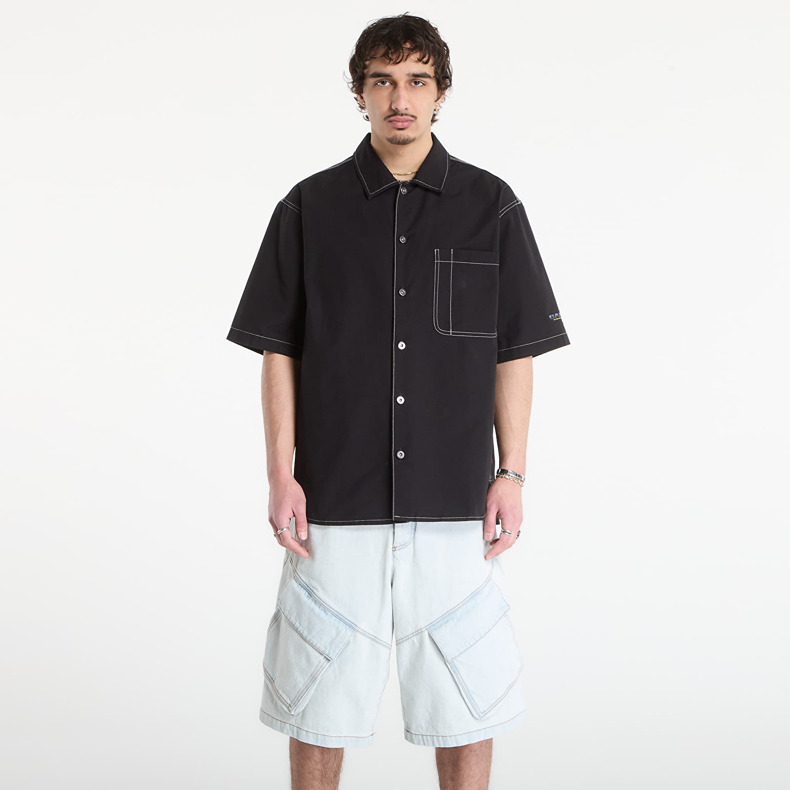 Camisas Oakley Heritage Over Shirt Pitch Black