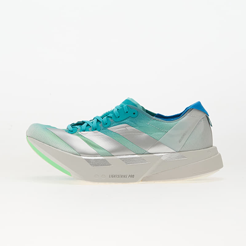 adidas Adizero Adios Pro 4 Hi-res Aqua/ Matte Silver/ Grey One