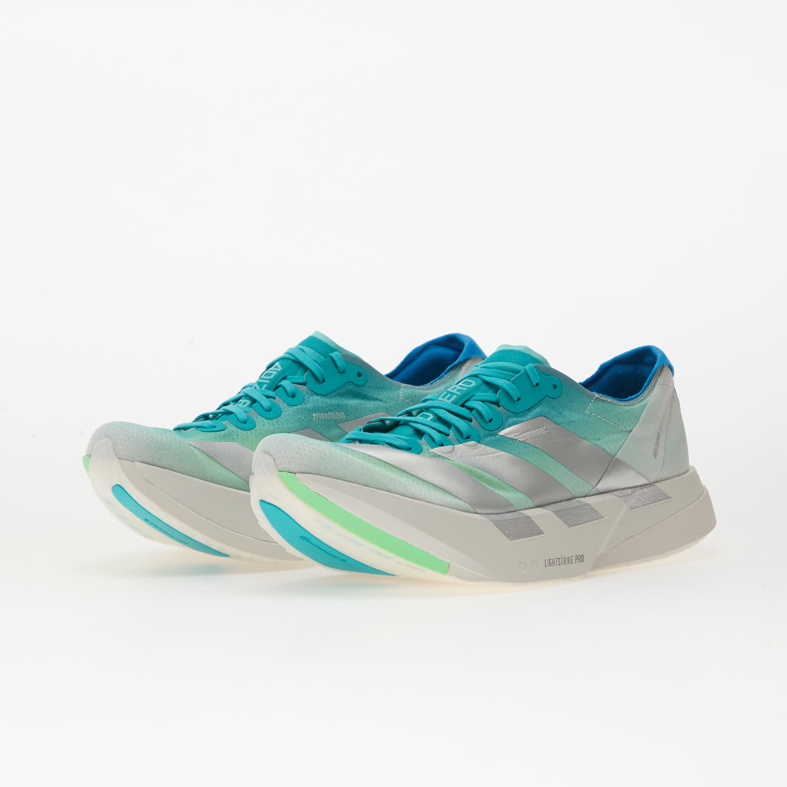 Damesko adidas Adizero Adios Pro 4 Hi-res Aqua/ Matte Silver/ Grey One