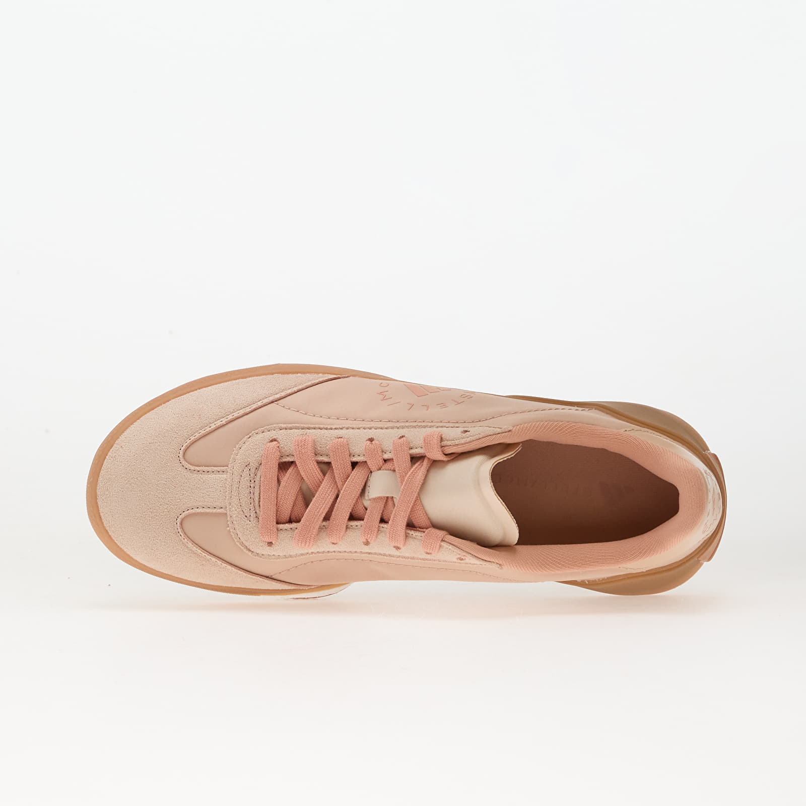 Women's shoes adidas x Stella McCartney Court Boost Soft Powder/ Soft Powder/ Charcoal