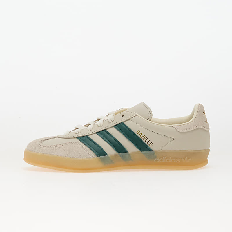 adidas Gazelle Indoor Crew White/ Collegiate Green/ Gum