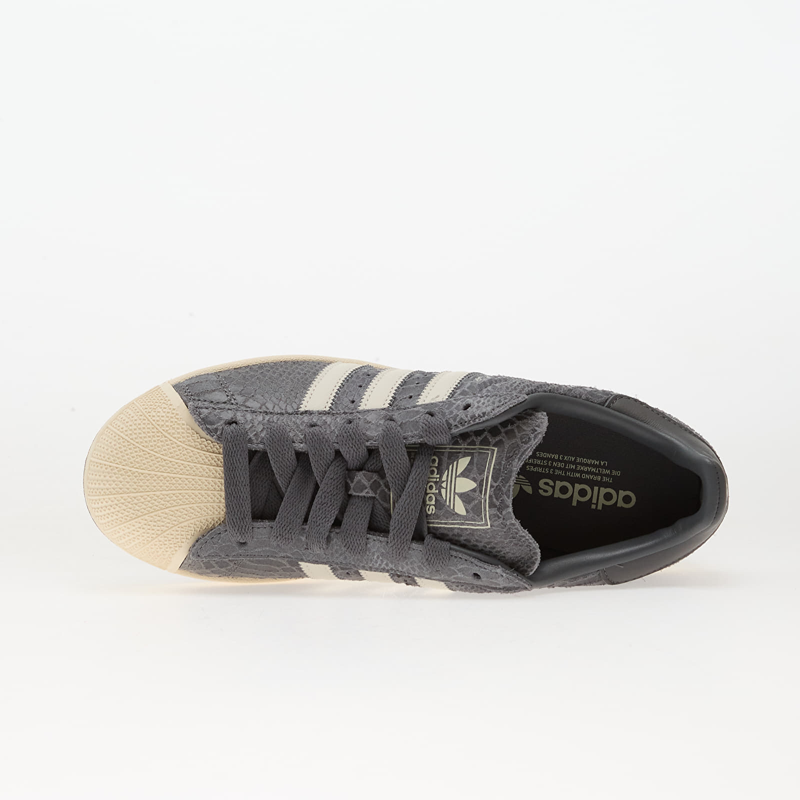 Miesten kengät adidas Superstar II Grey Four/ Core White/ Crew White