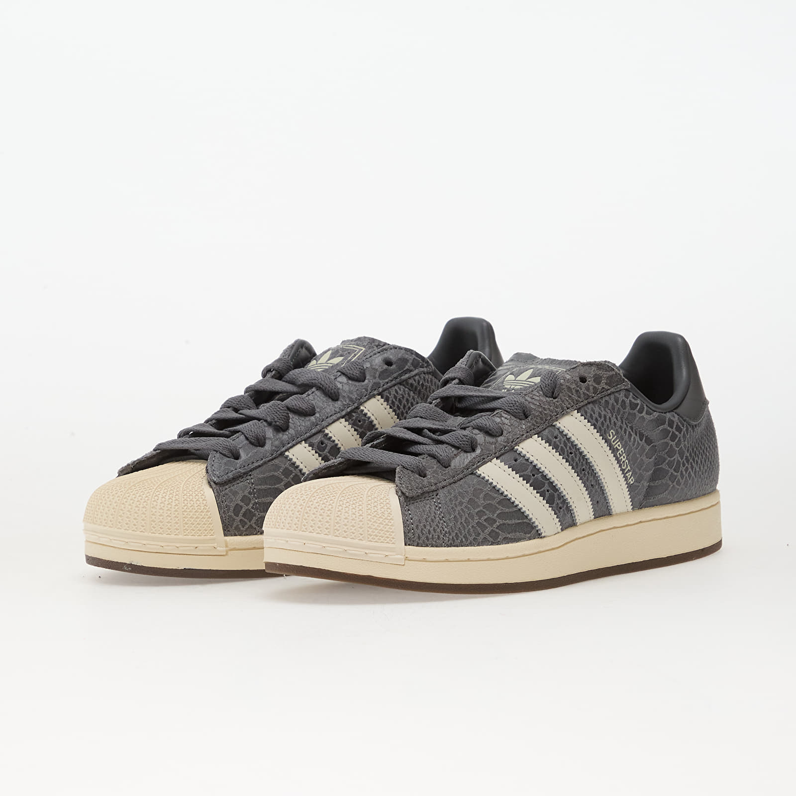Miesten kengät adidas Superstar II Grey Four/ Core White/ Crew White