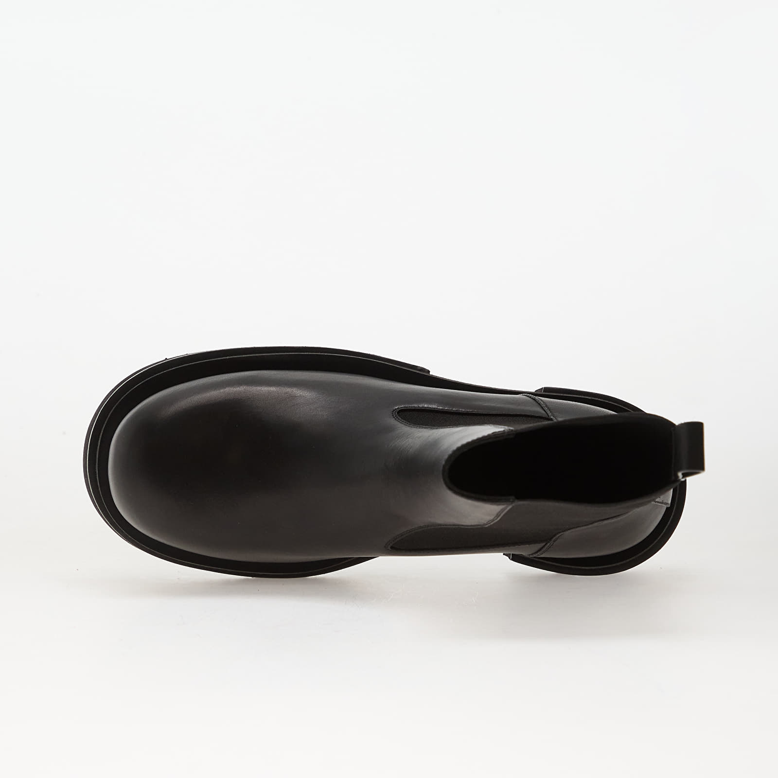 Herresko Rick Owens Leather Boots - Beatle Bogun Black