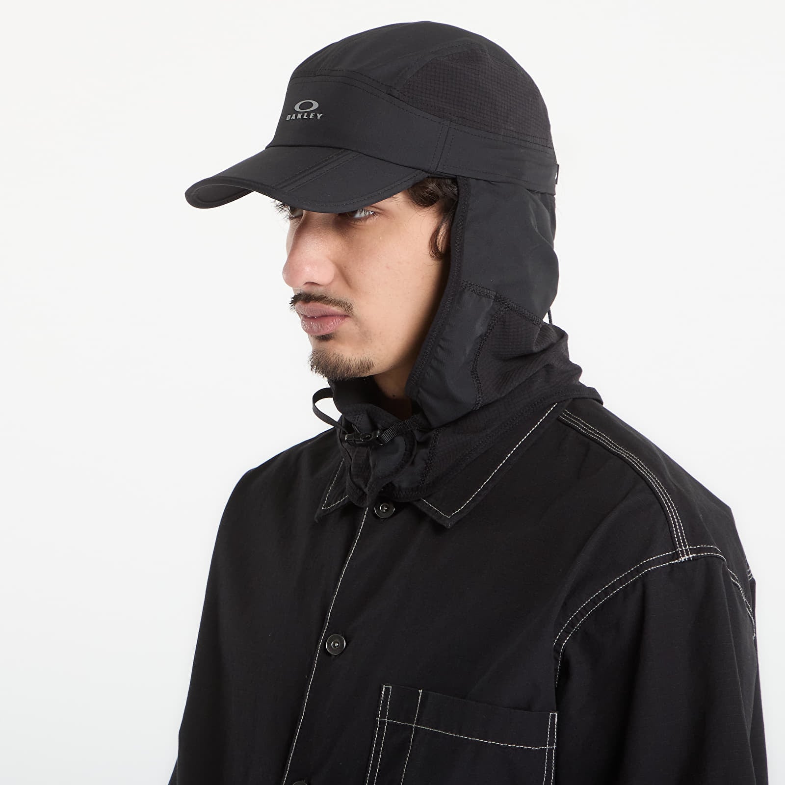 Caps Oakley Latitude Flex Field Cap Pitch Black