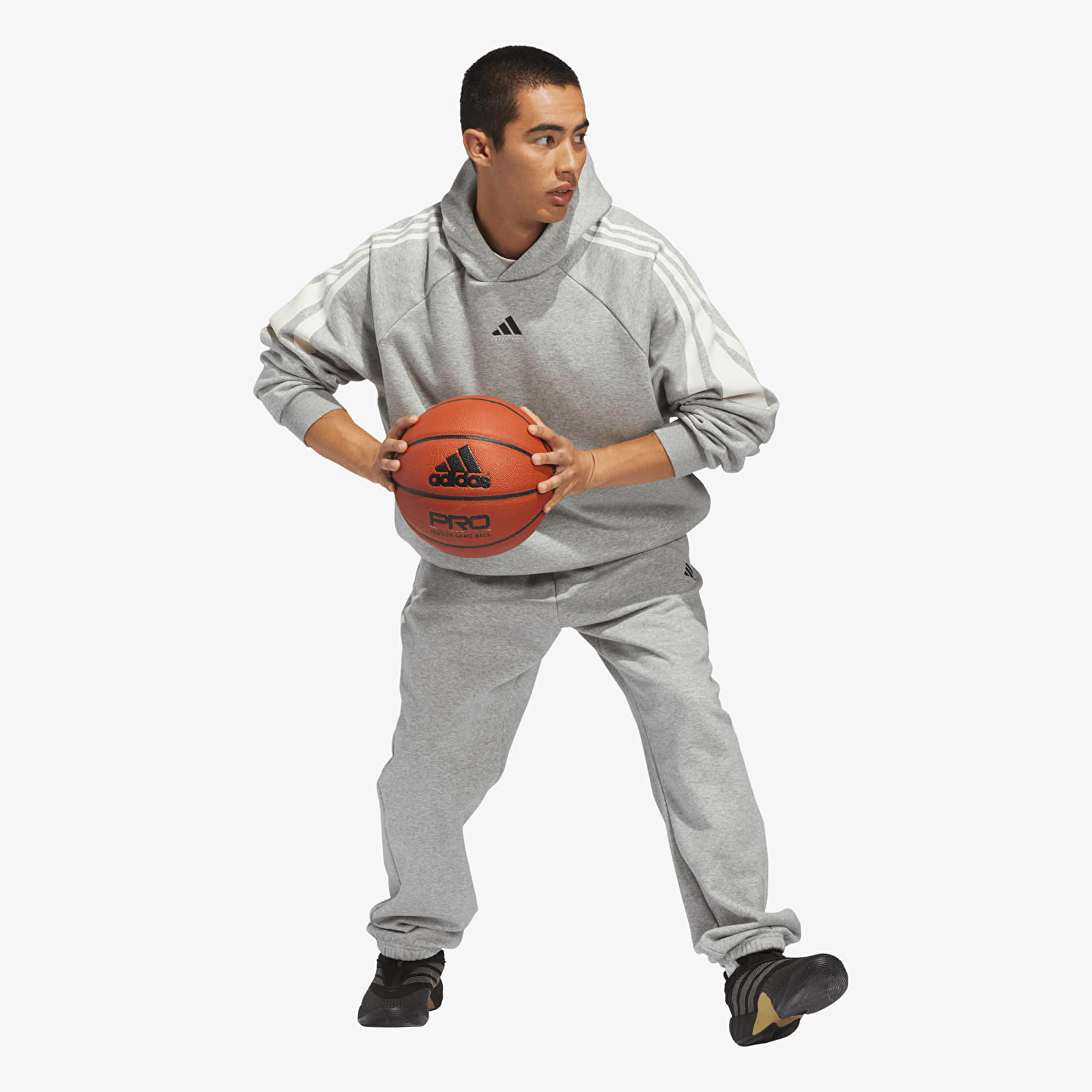 Muške hlače adidas Fleece Pant UNISEX Medium Grey Heather