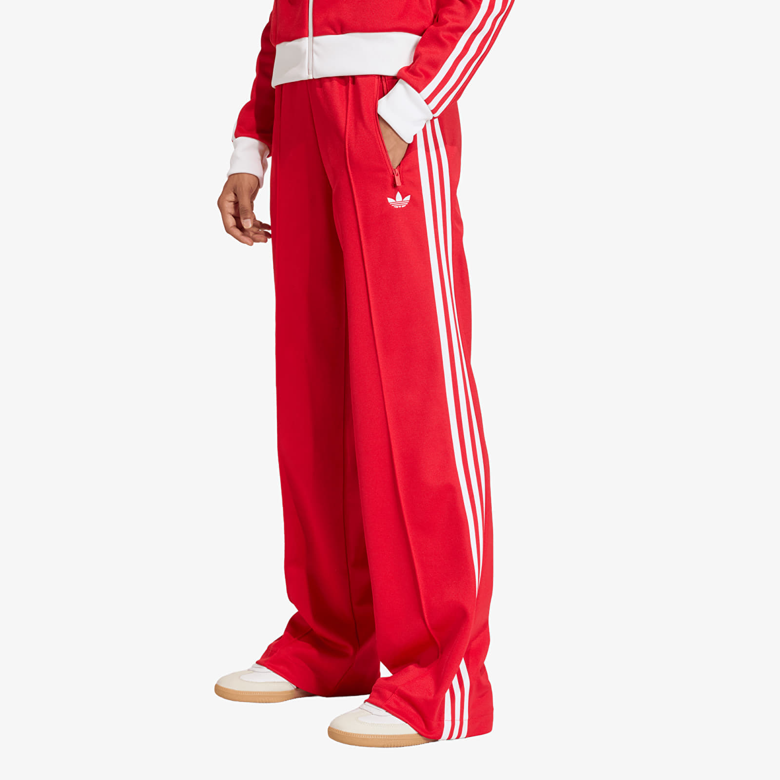 Потници adidas Classic Track Pants Better Scarlet/ White XS