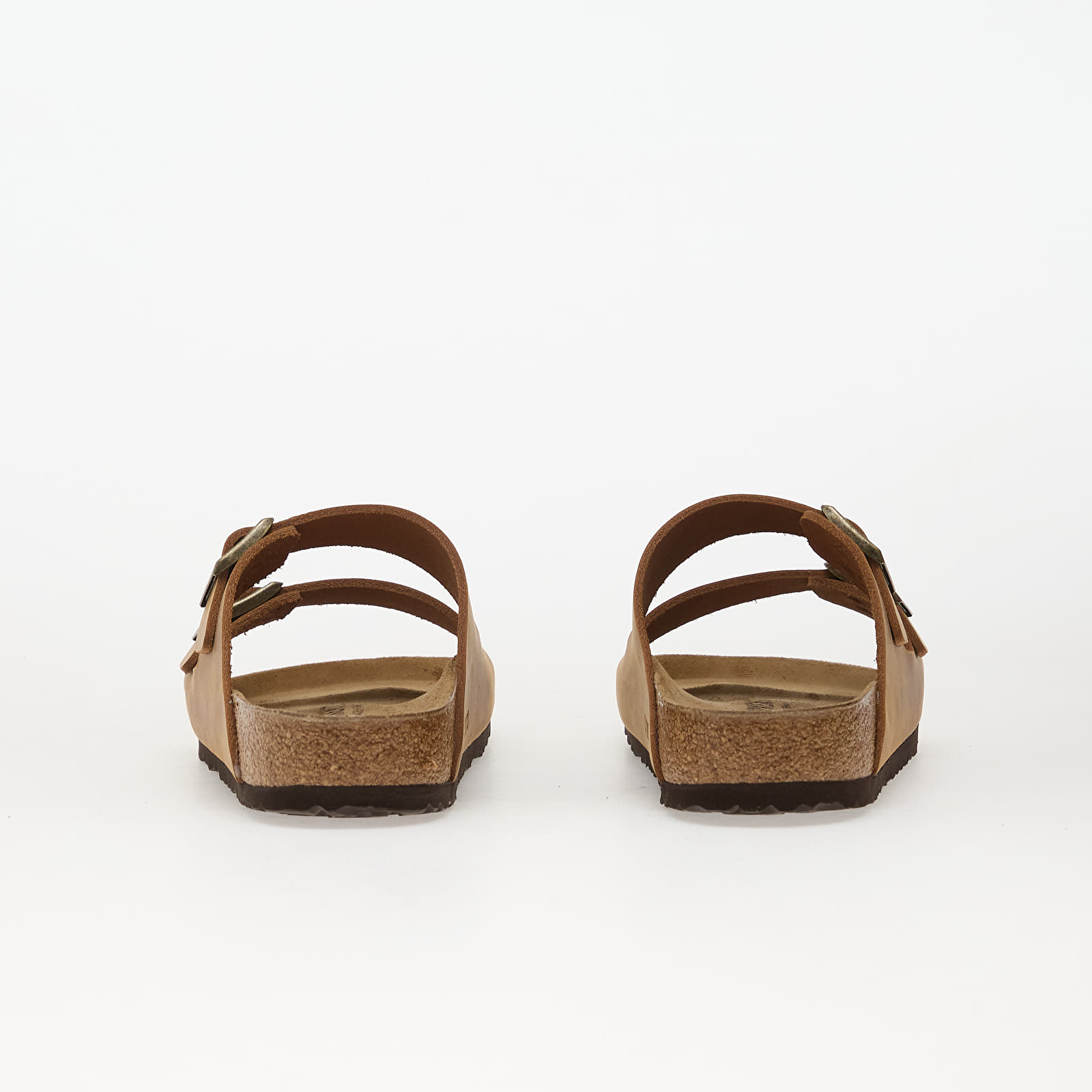 Skor för män Birkenstock Arizona Oiled Leather Unisex Cognac