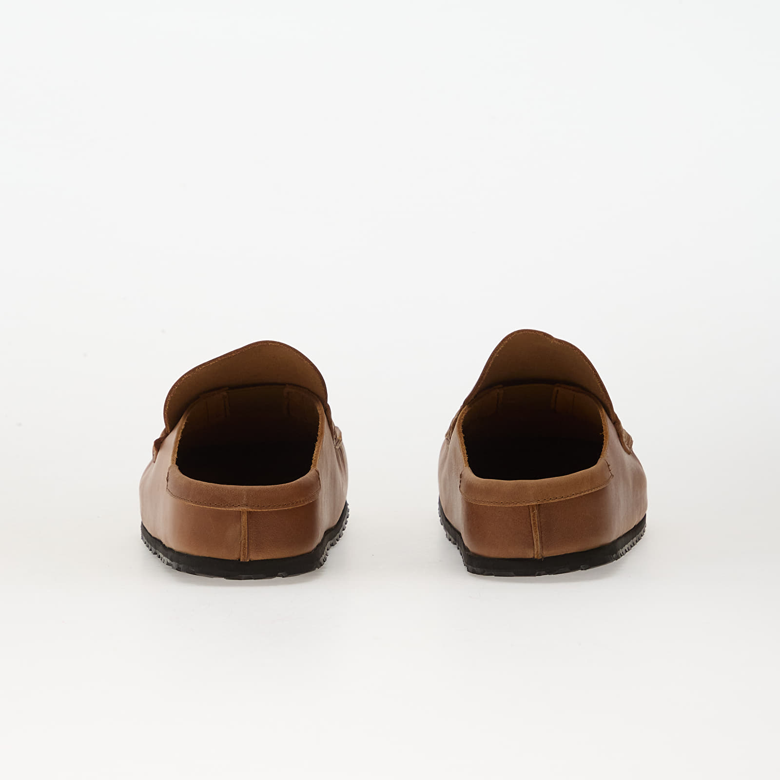 Scarpe uomo Birkenstock Naples Wrapped Oiled Leather Unisex Cognac