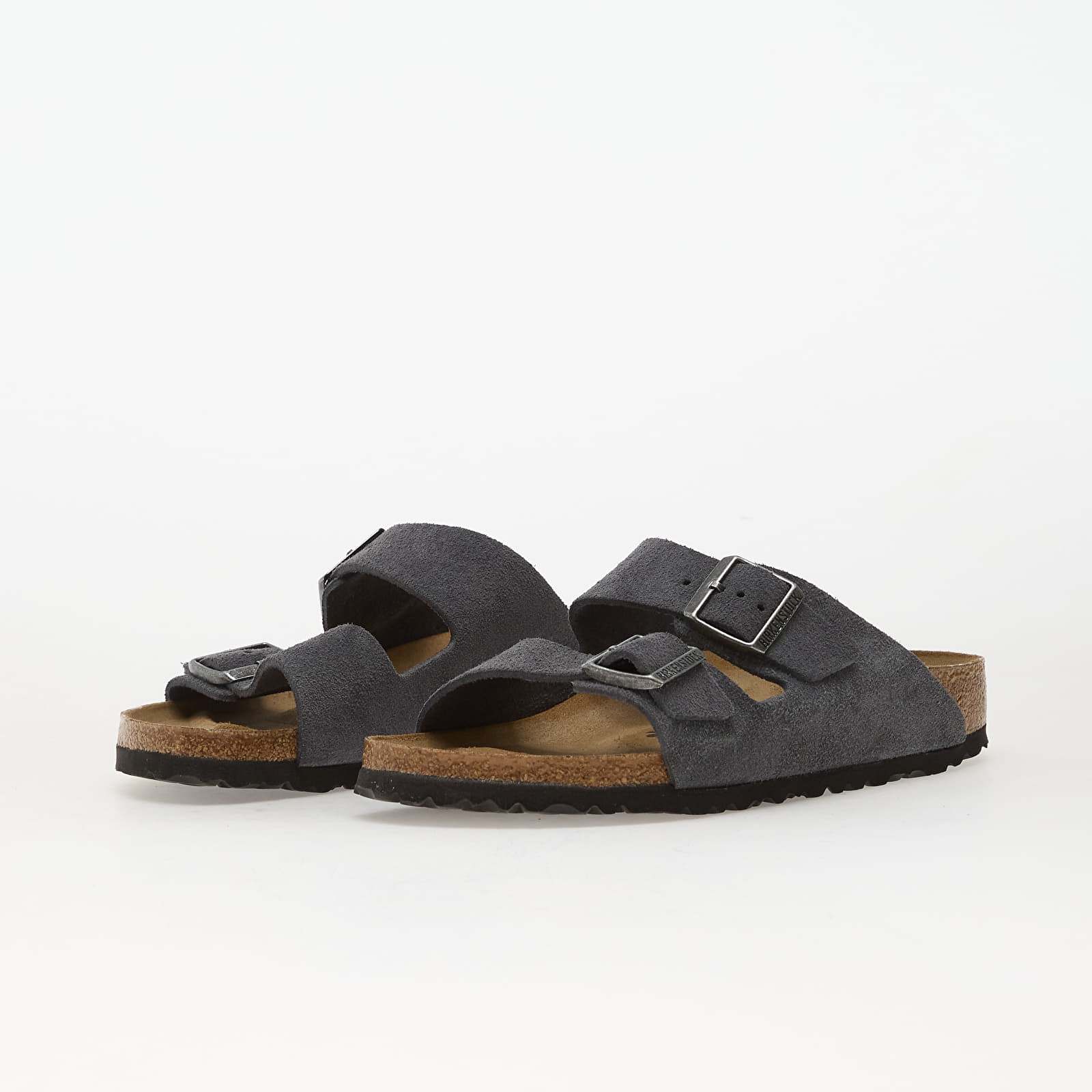 Muške tenisice Birkenstock Arizona Suede Leather Unisex Charcoal