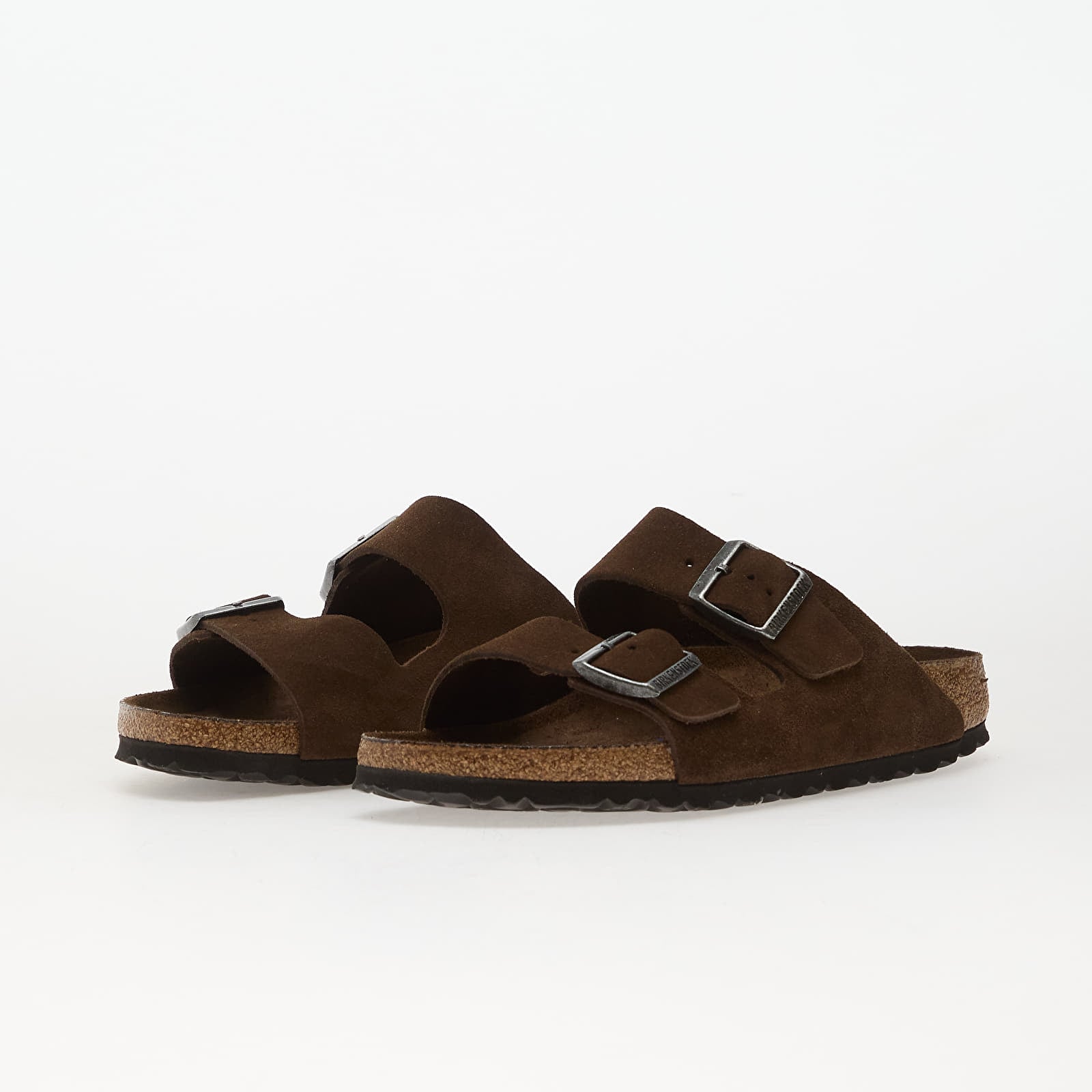 Pánské tenisky a boty Birkenstock Arizona Soft Footbed Suede Leather Unisex Carafe Tonal FB