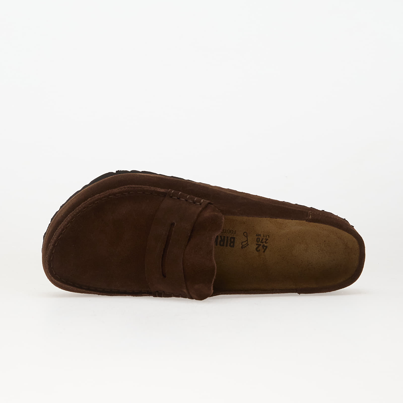 Skor för män Birkenstock Naples Wrapped Suede Leather Unisex Carafe